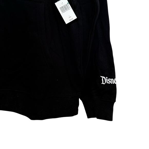Disney 2024 Black Neon Disneyland Characters Mickey Mouse Pullover Hoodie NEW - Picture 6 of 10